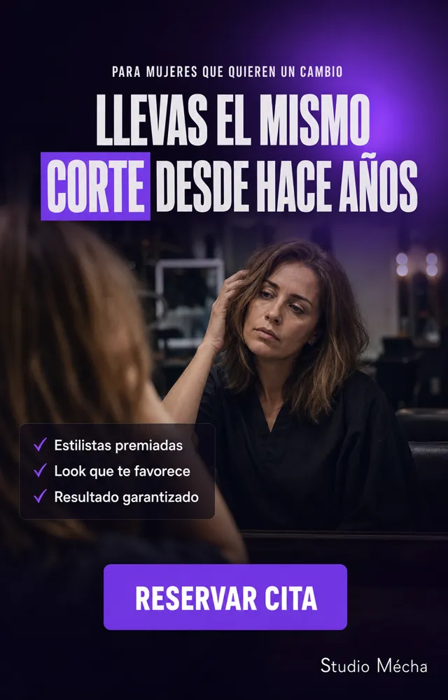 Ejemplo de anuncio generado por Garyon para peluqueria